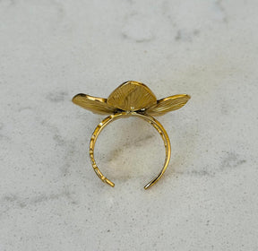 Gold Flower Ring
