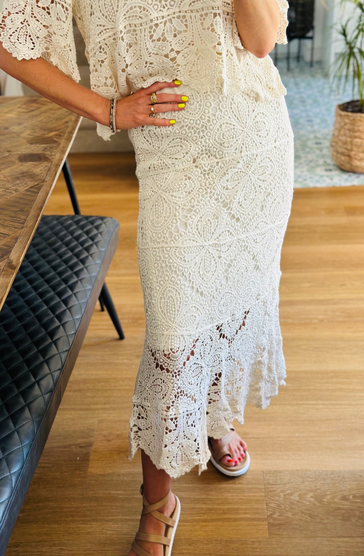 Crochet Maxi Skirt