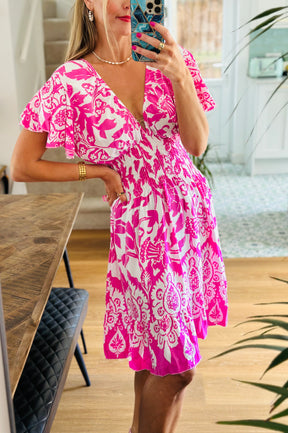 Hawaiian Mini Dress