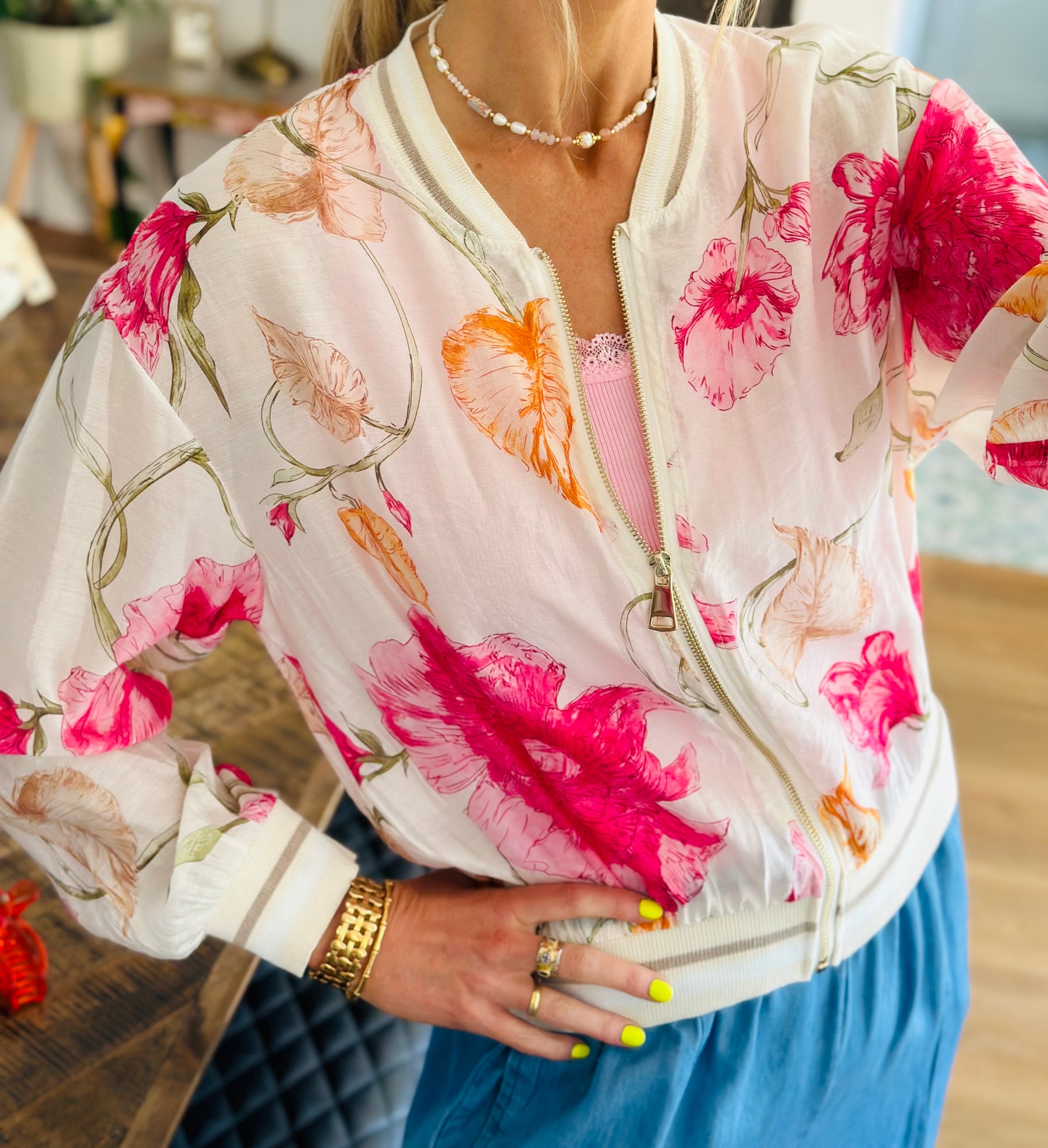 Floral Summer Jacket