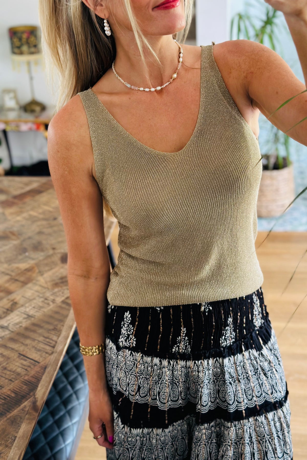 Lurex Vest
