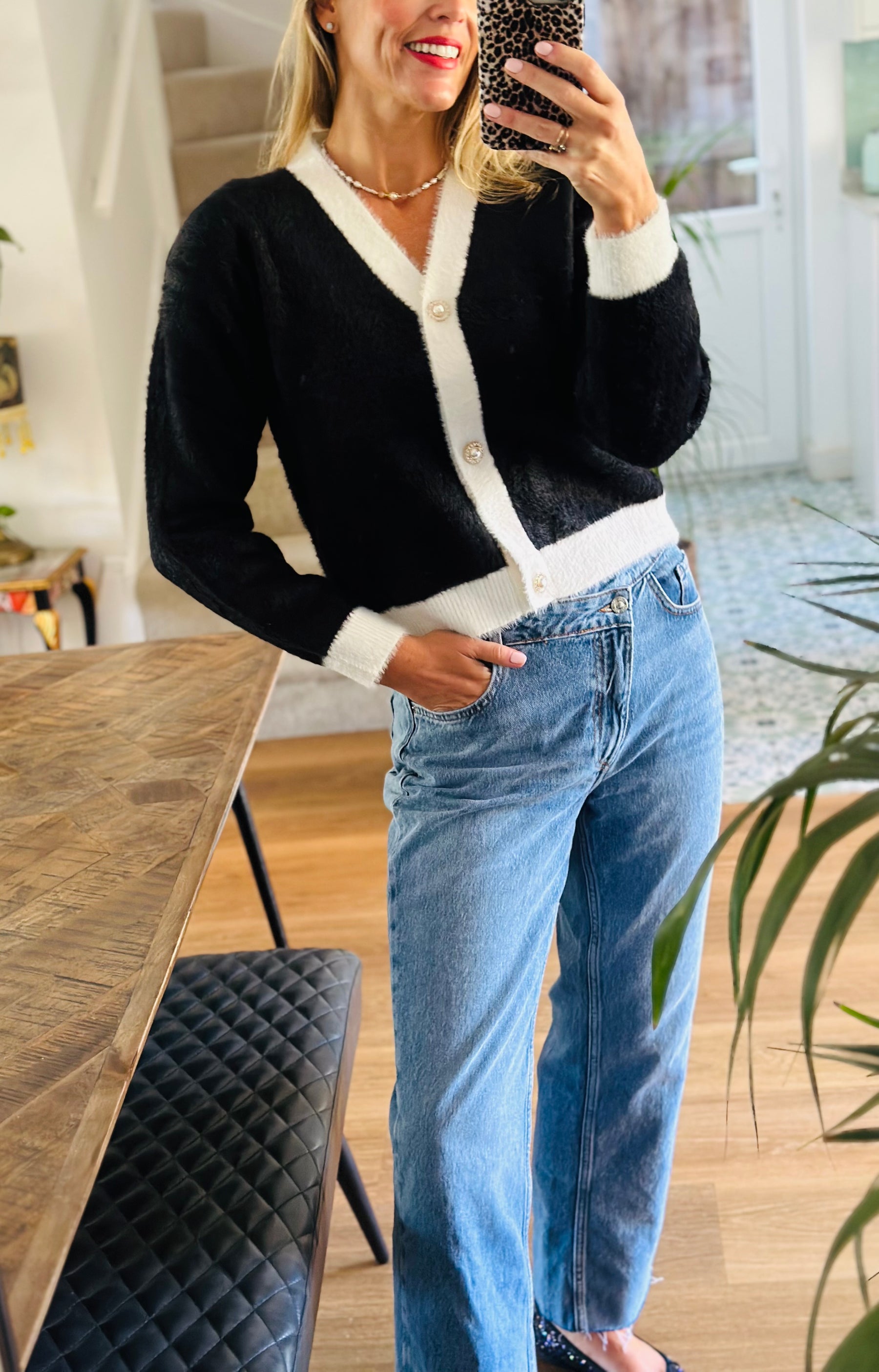 Fluffy Cardigan
