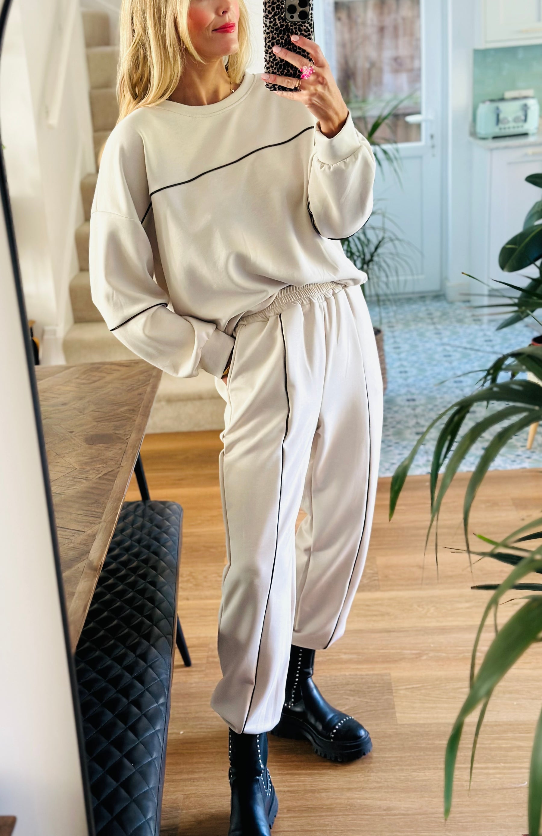 Piped Detail Tracksuit