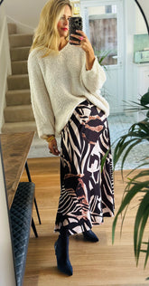 Printed Skirt
