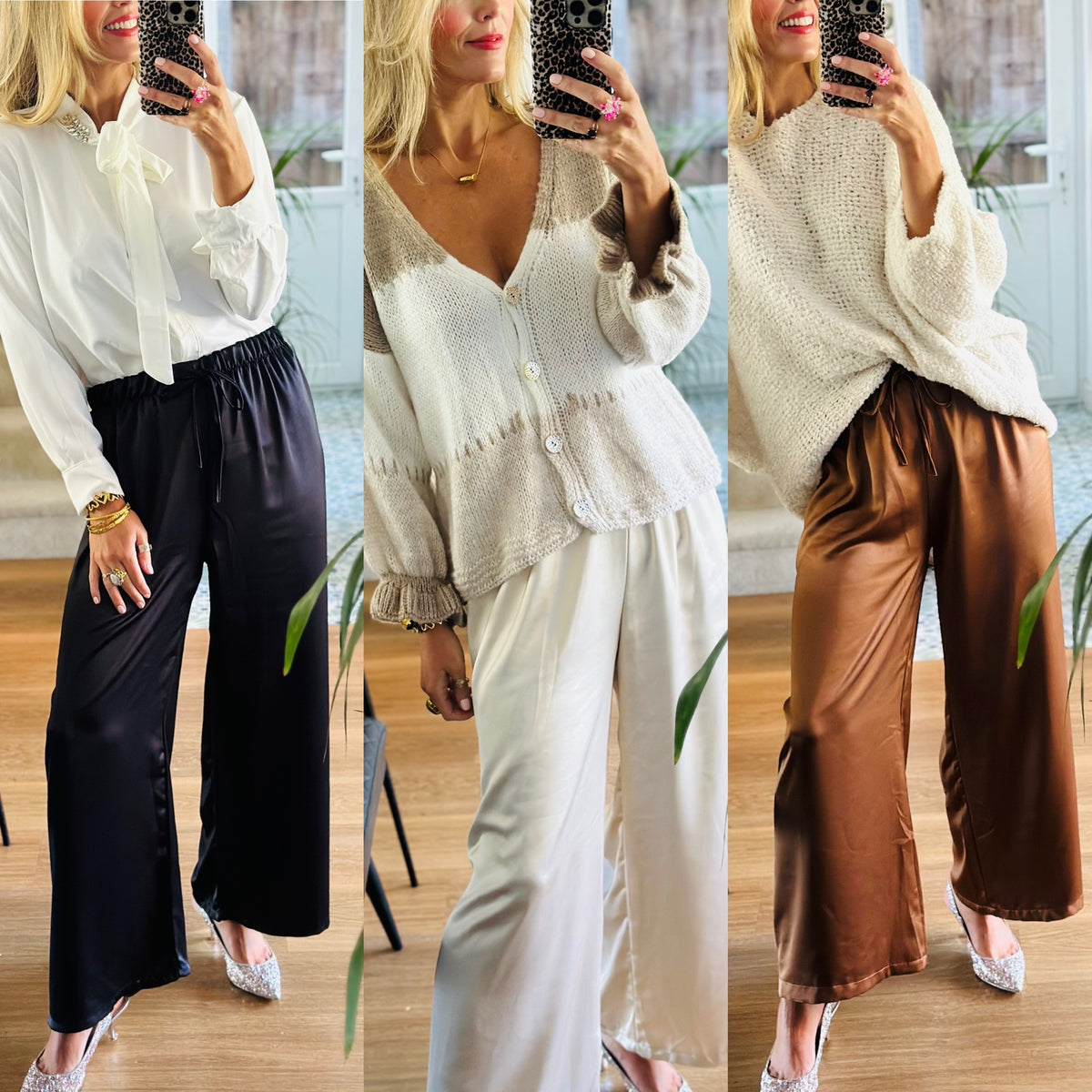 Satin Trousers
