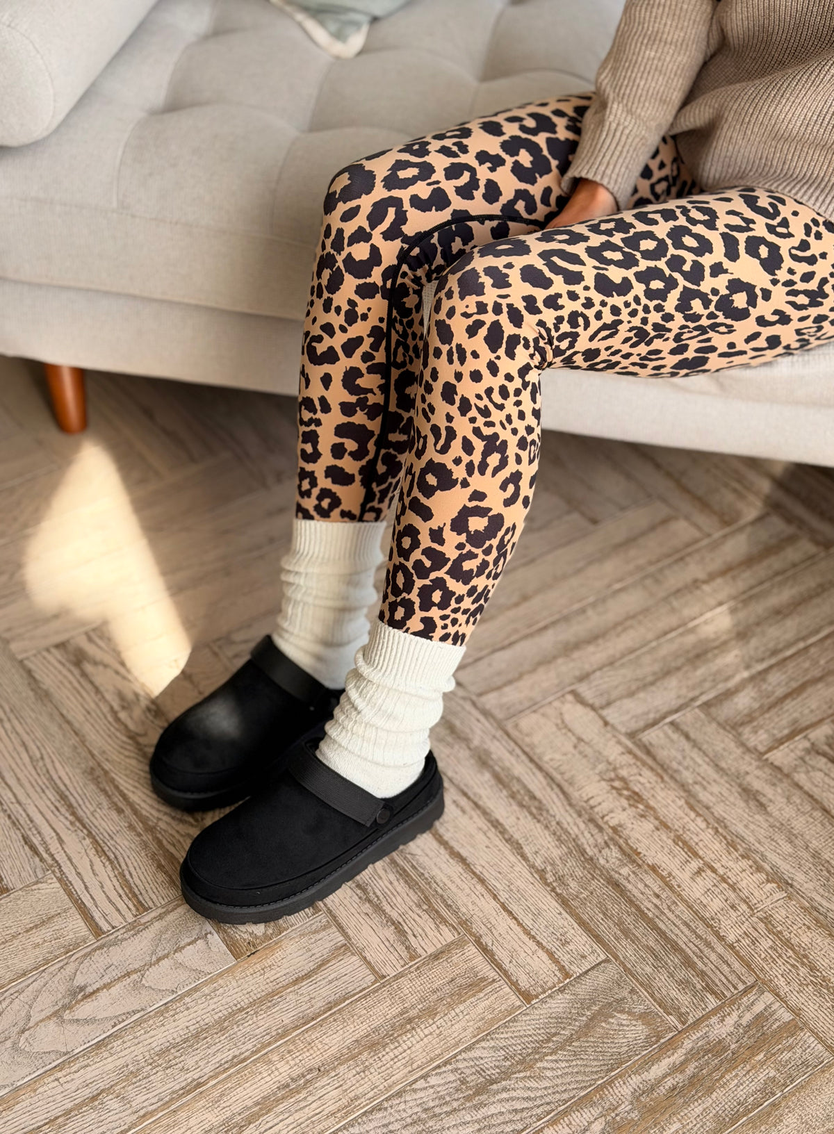 Platform Clogs Black