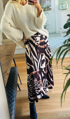 Printed Skirt