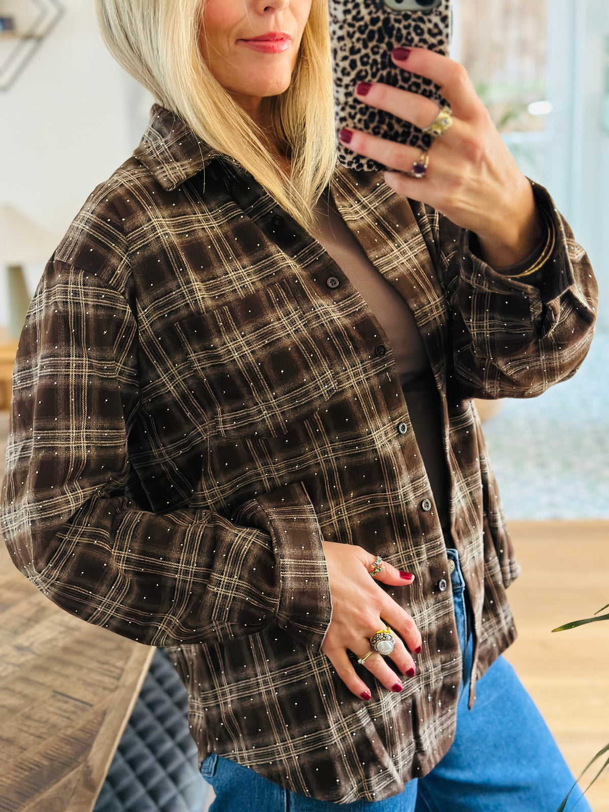 Checked Plaid Shirt