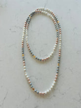 Long Beaded String Necklace