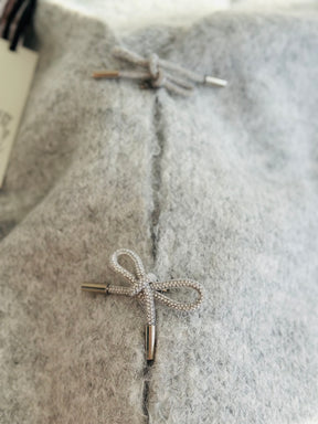 Diamanté Bow Jumper