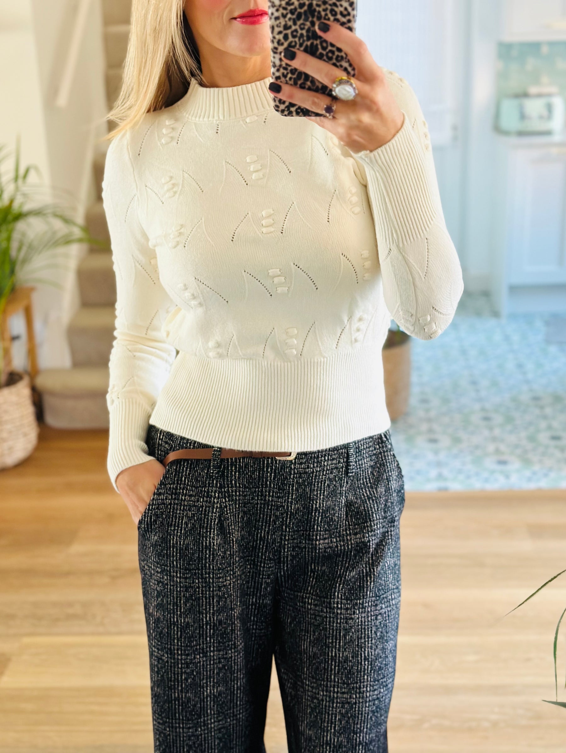 Classic Patterned Knit