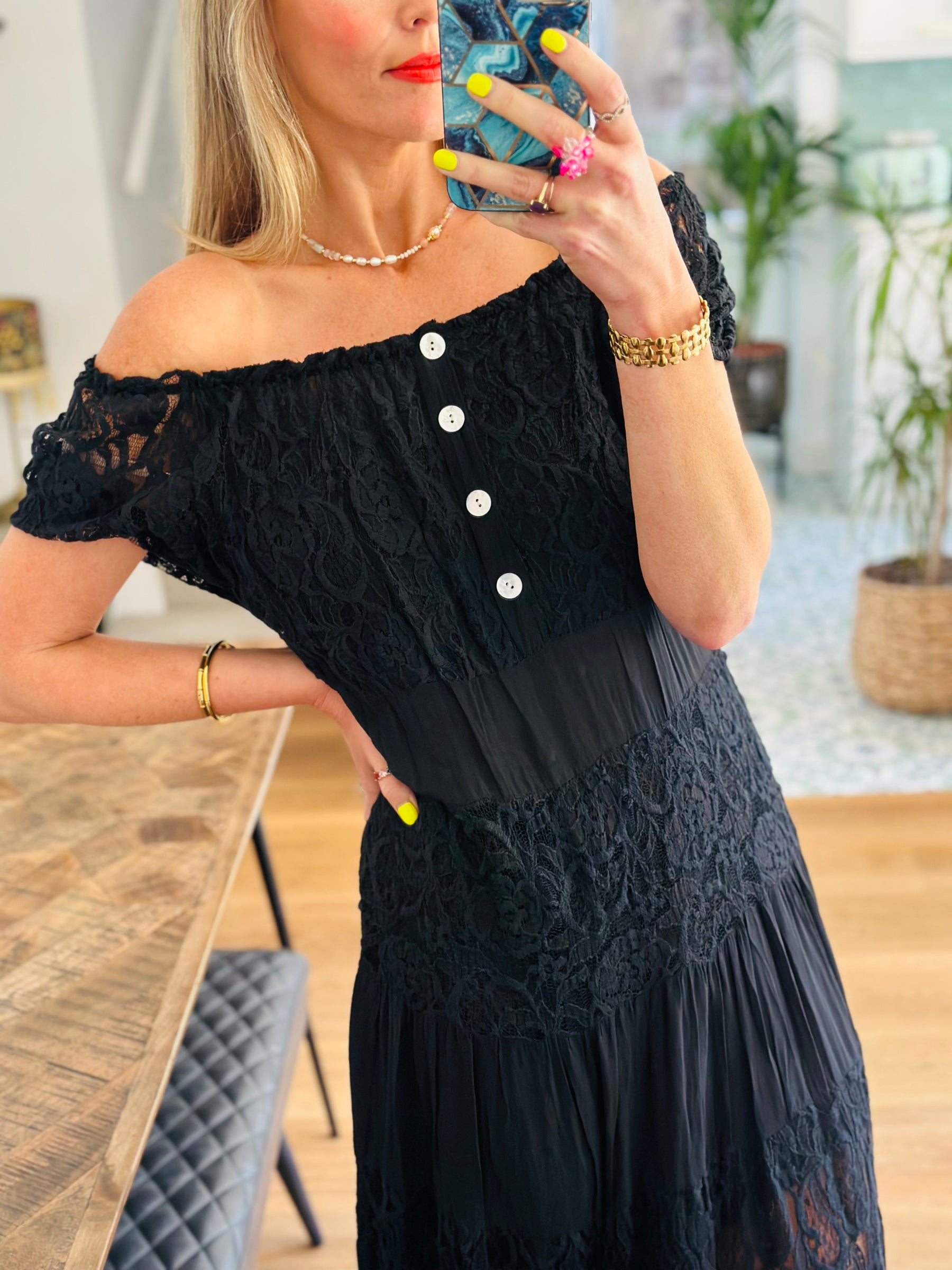 Lace Bohemian Dress