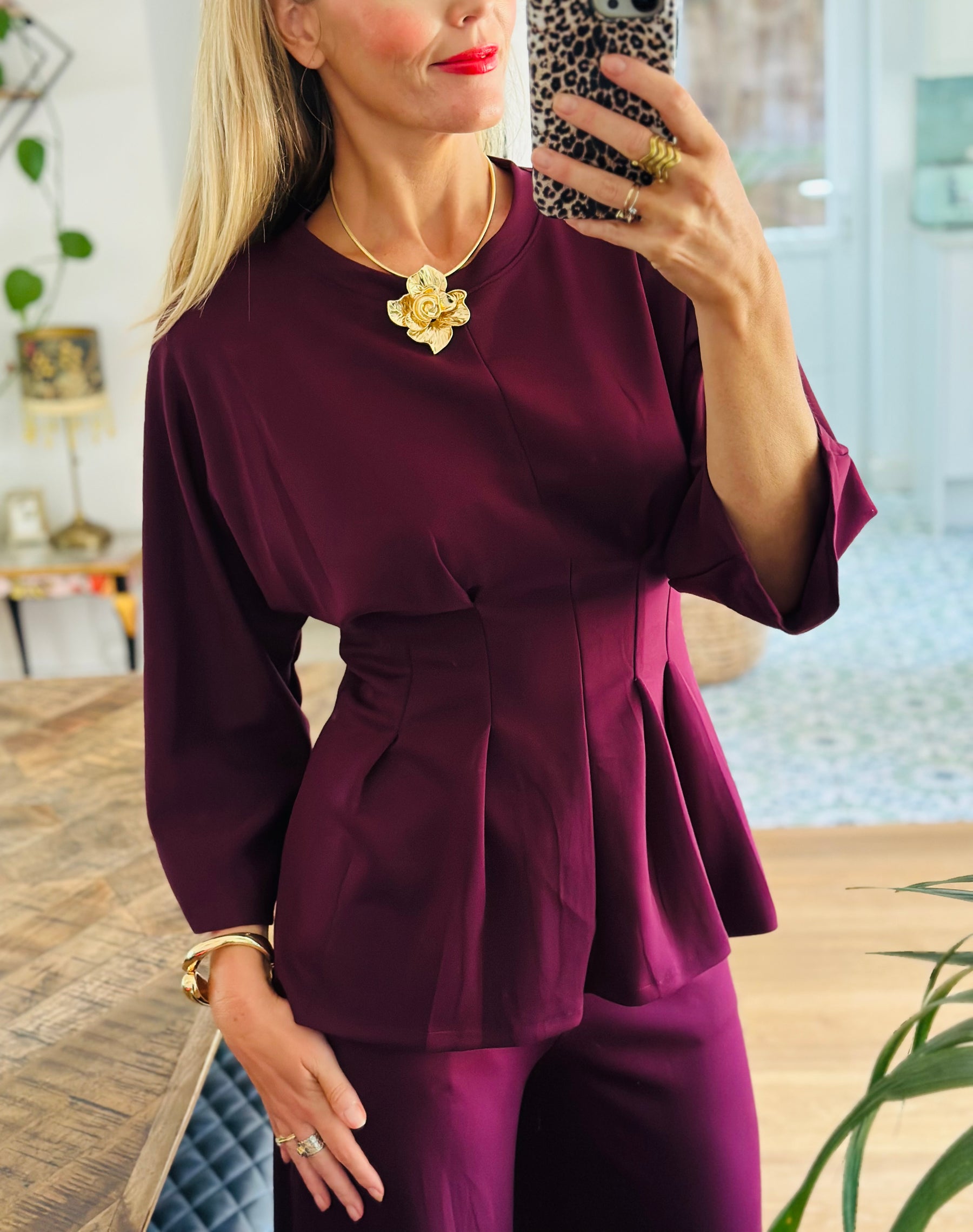 Peplum Co-Ord Set