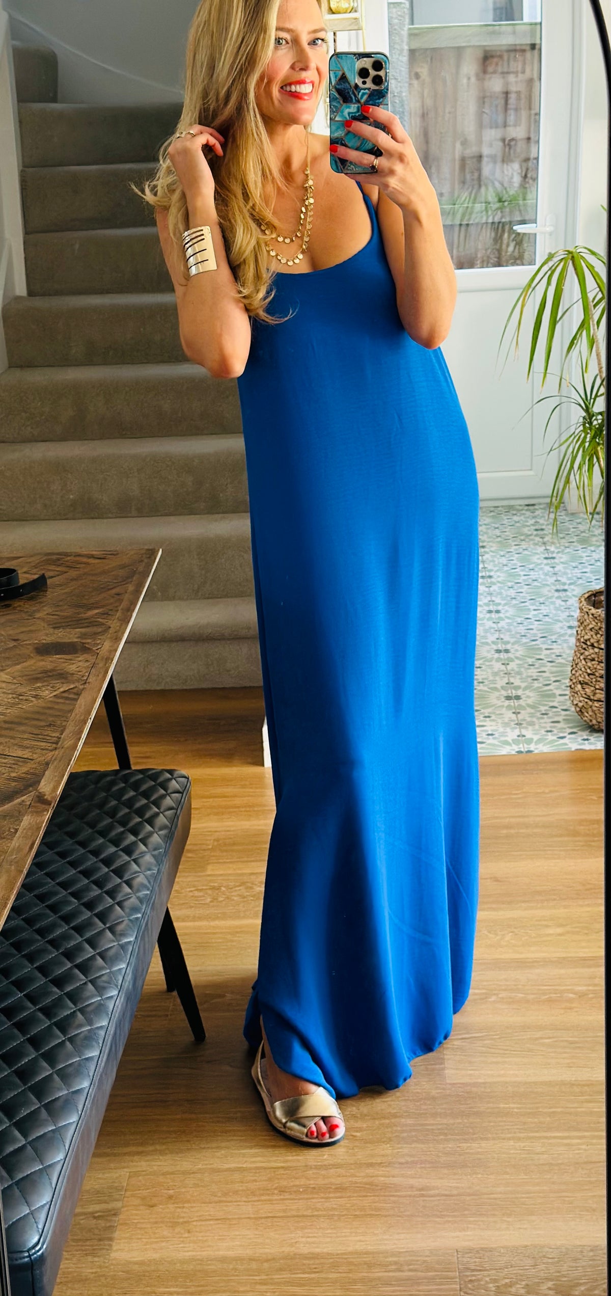 Spaghetti Strap Maxi Dress