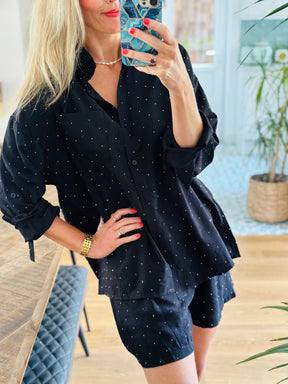 Diamante Shorts Set