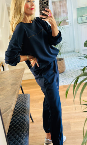 Piped Detail Tracksuit