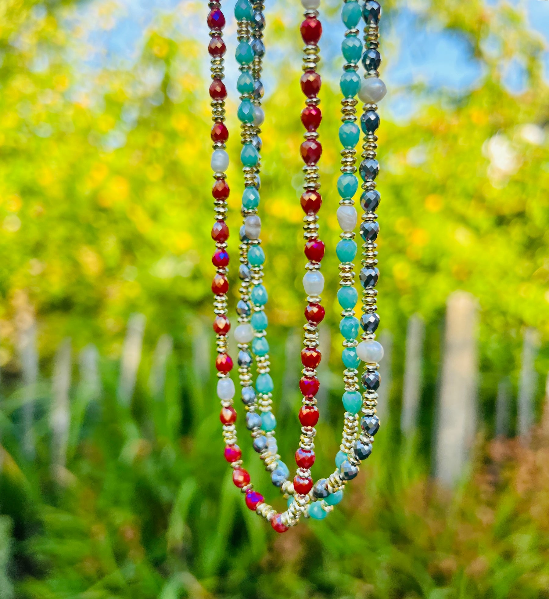 Precious Stone Choker Necklace