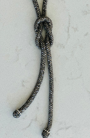 The Diamante Rope Necklace
