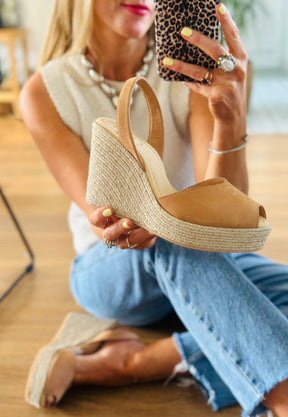 Ariadne Tan Espadrille Wedge