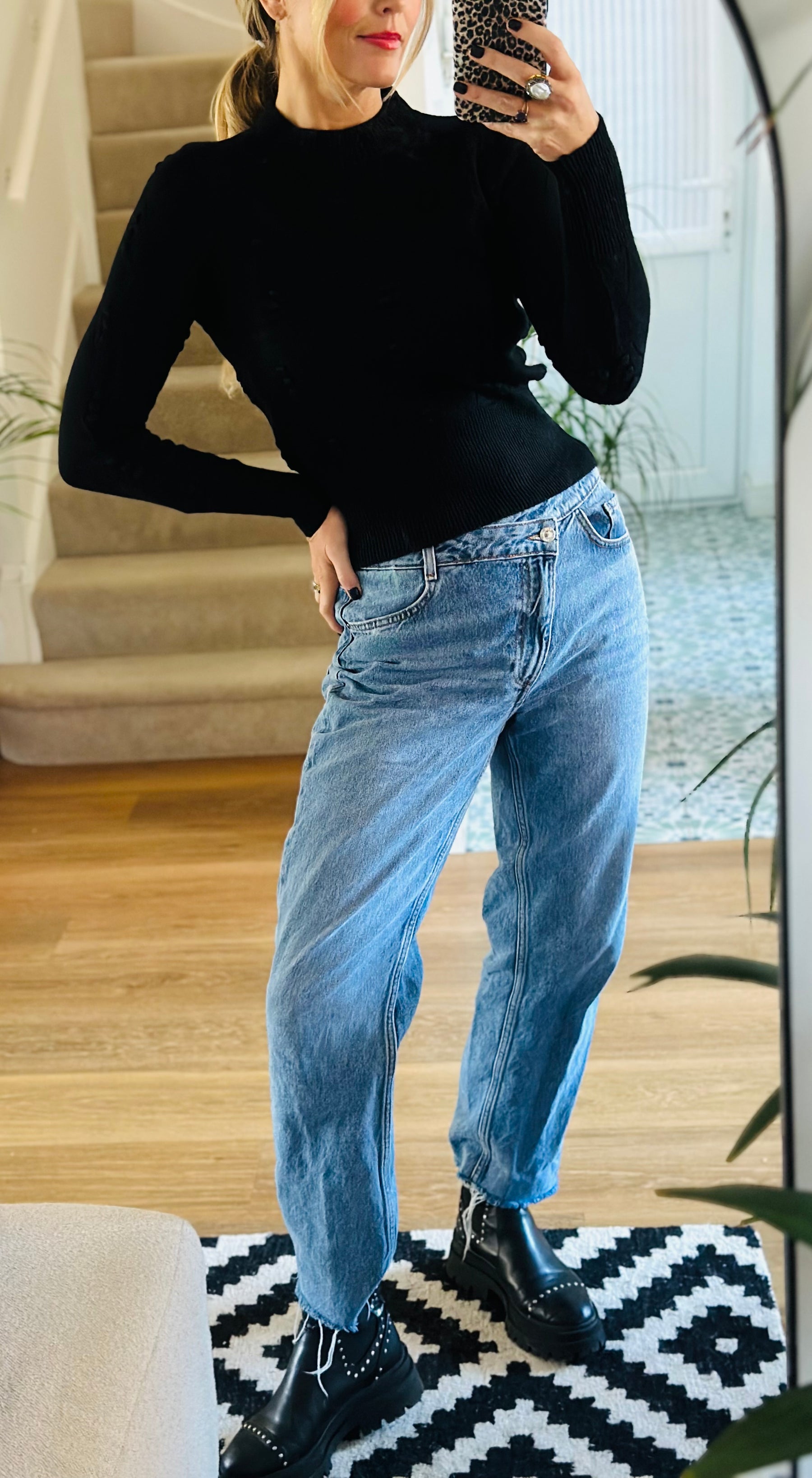 Classic Patterned Knit