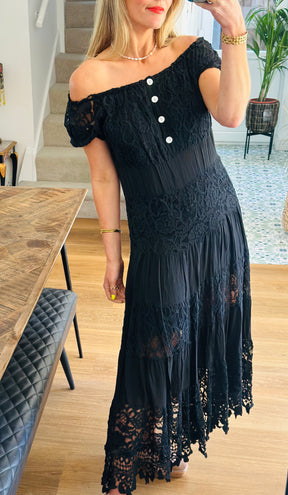 Lace Bohemian Dress