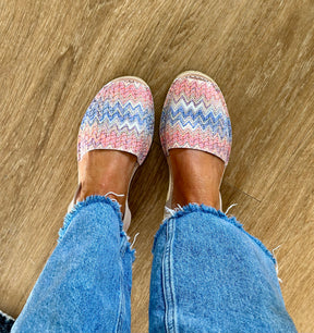 Peace Zig-Zag Avarcas