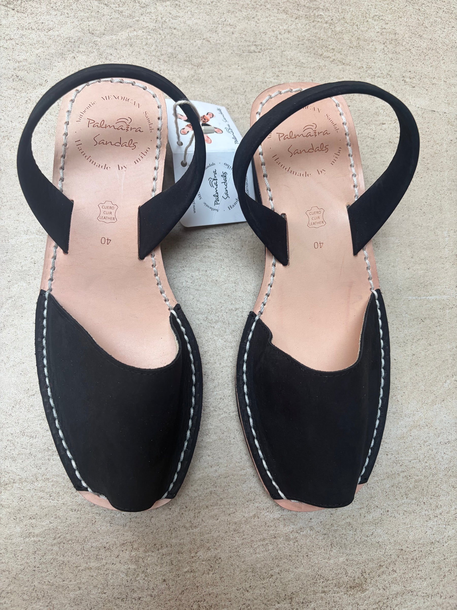 Minor Faults black suede lightweight wedge size 40