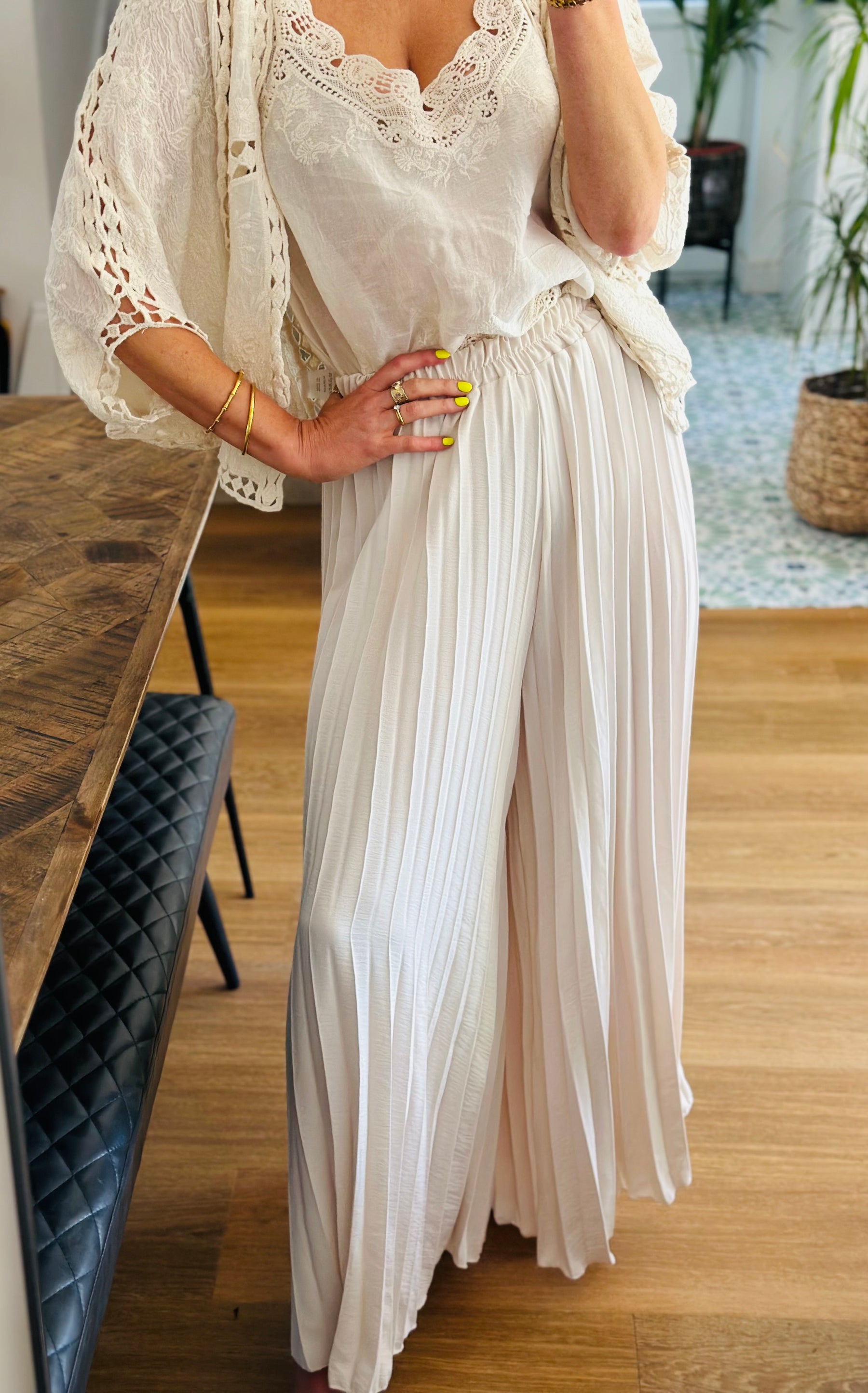 Pleated Trousers