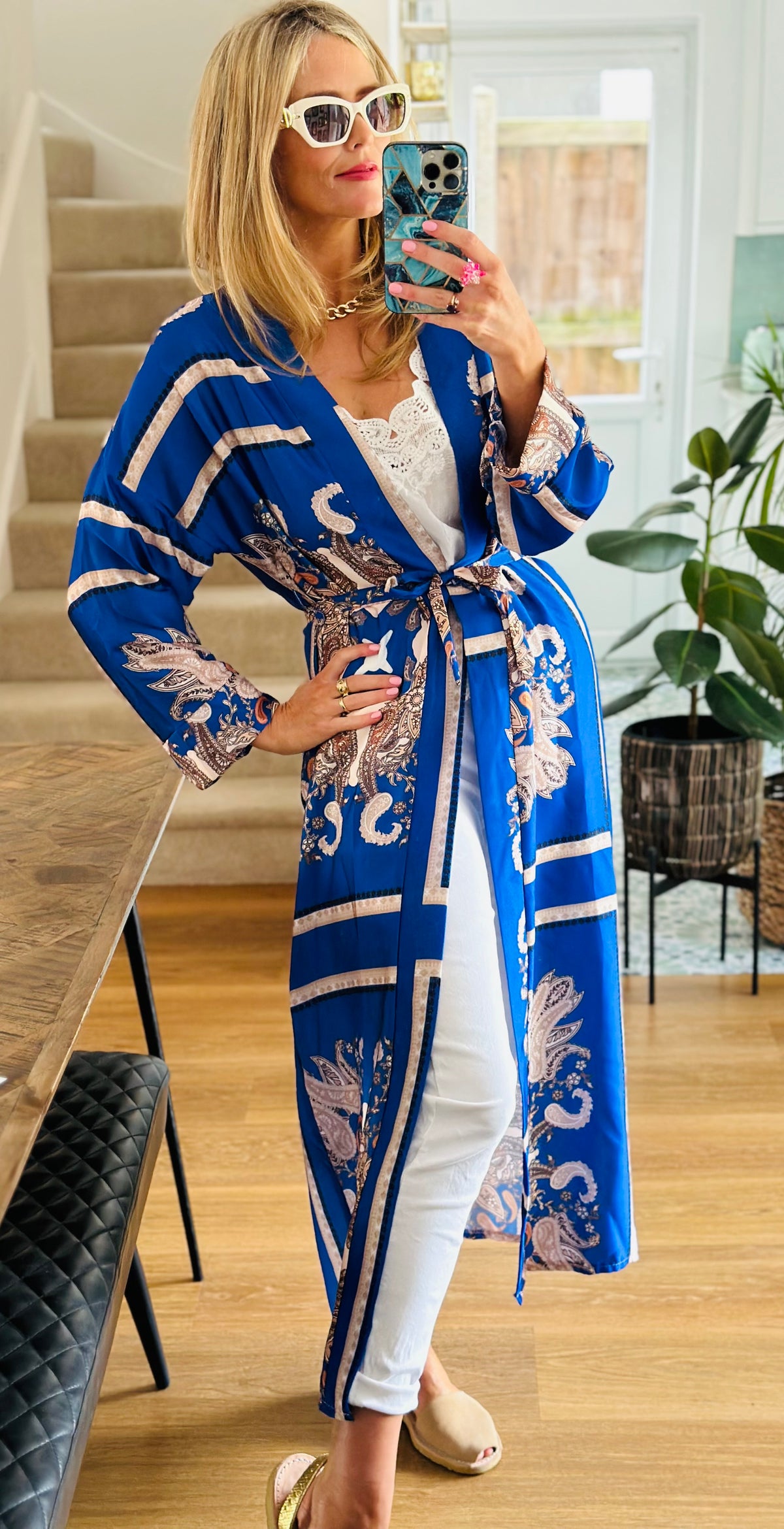 Printed Kimono