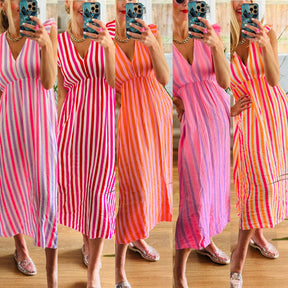 Candy Striped Dress