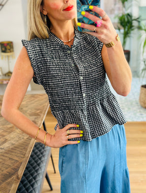 Gingham Top