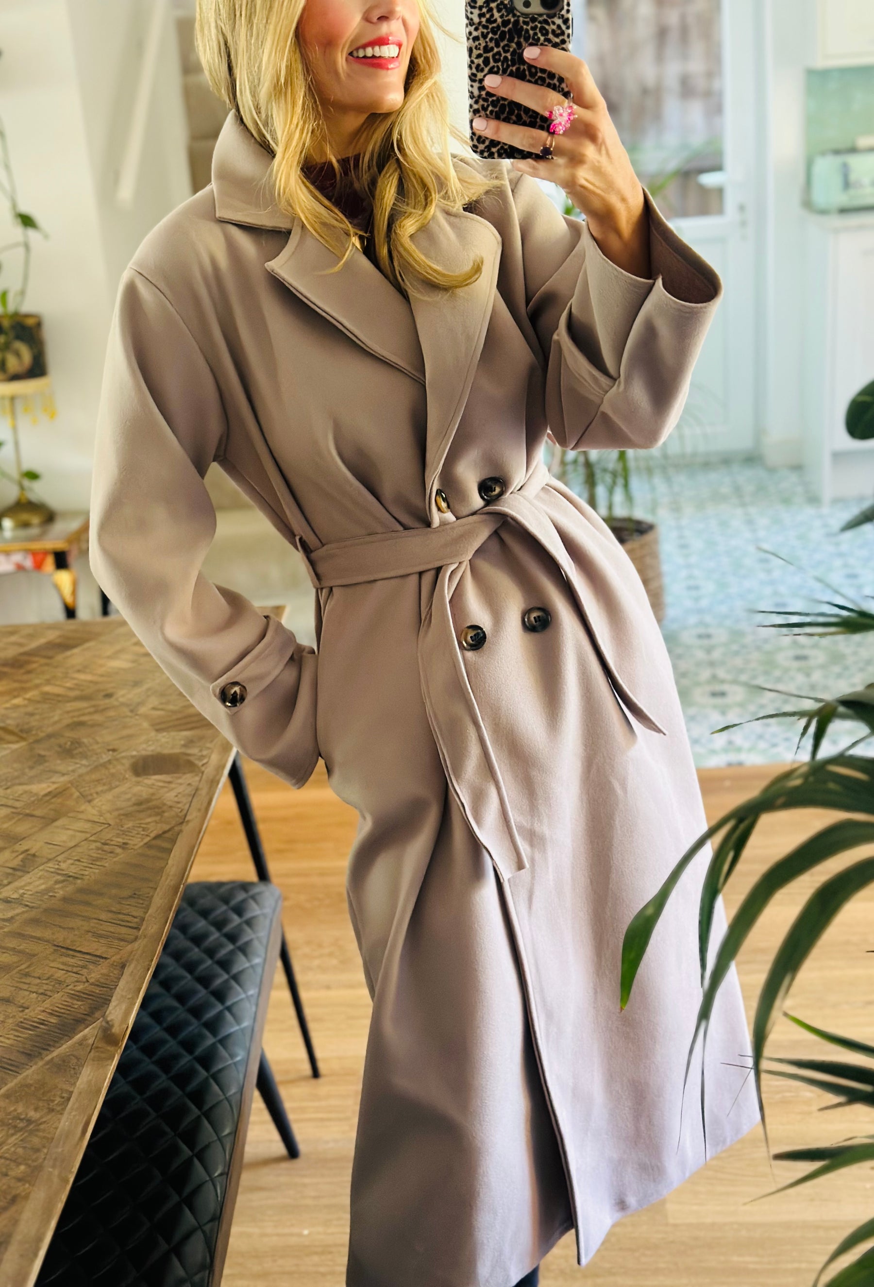Belted Trench Coat