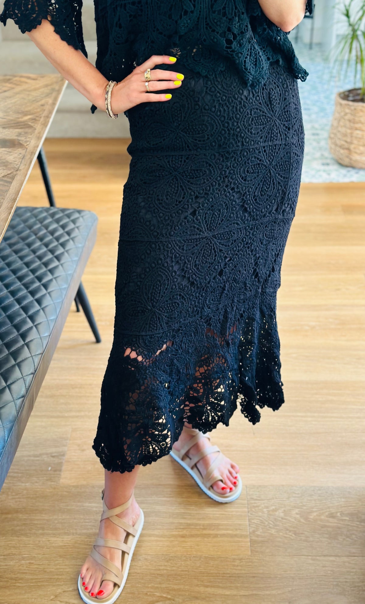Crochet Maxi Skirt