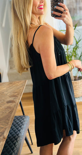 Tiered Mini Dress
