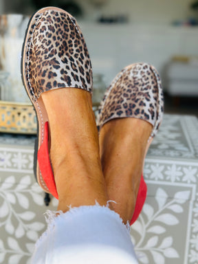 Leopard Coral Avarcas