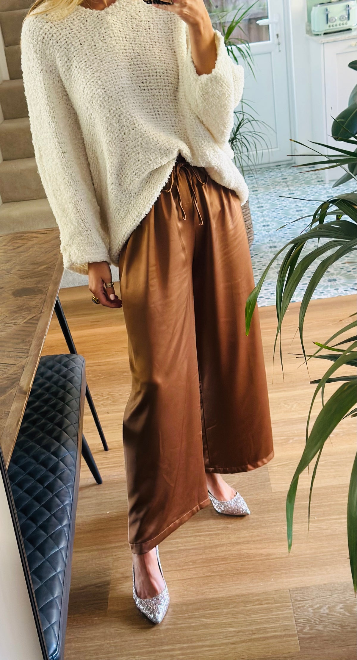 Satin Trousers
