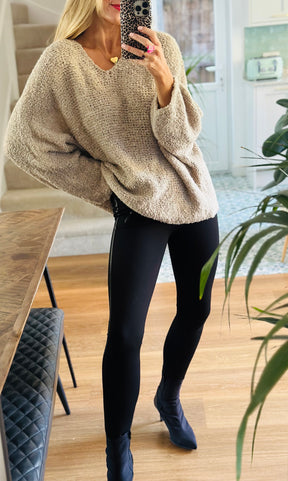 Fluffy bouclé Jumper