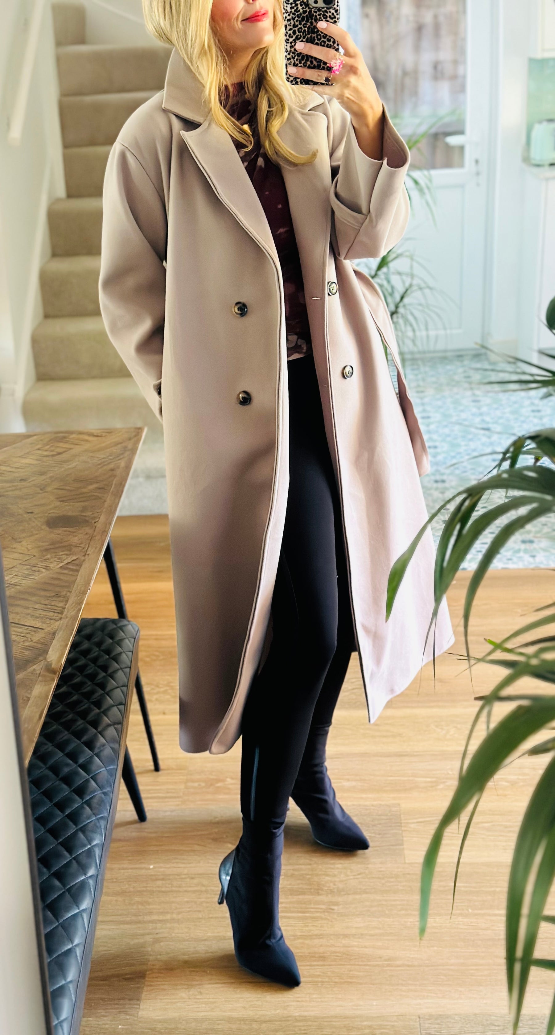 Belted Trench Coat