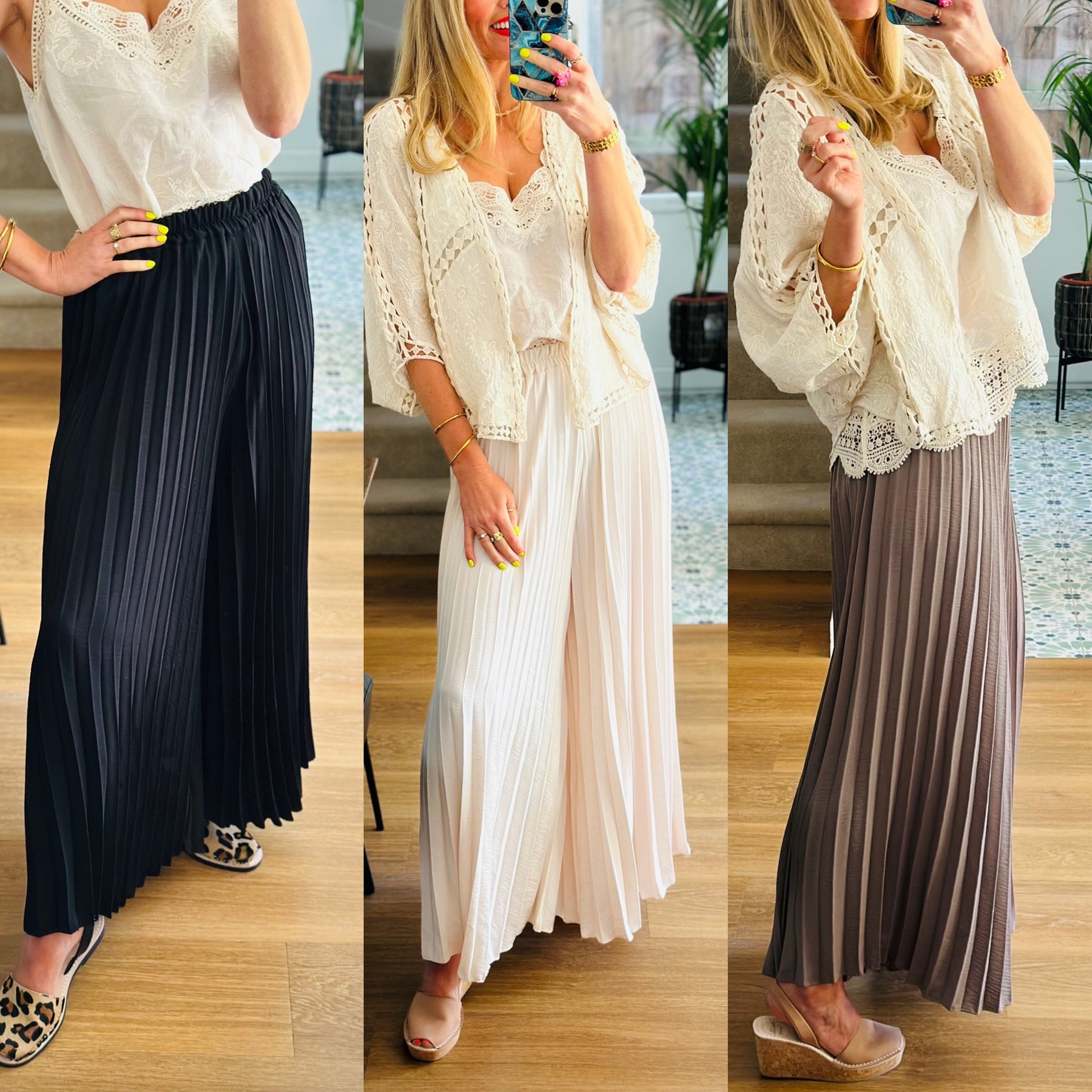 Pleated Trousers