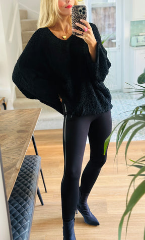 Fluffy bouclé Jumper