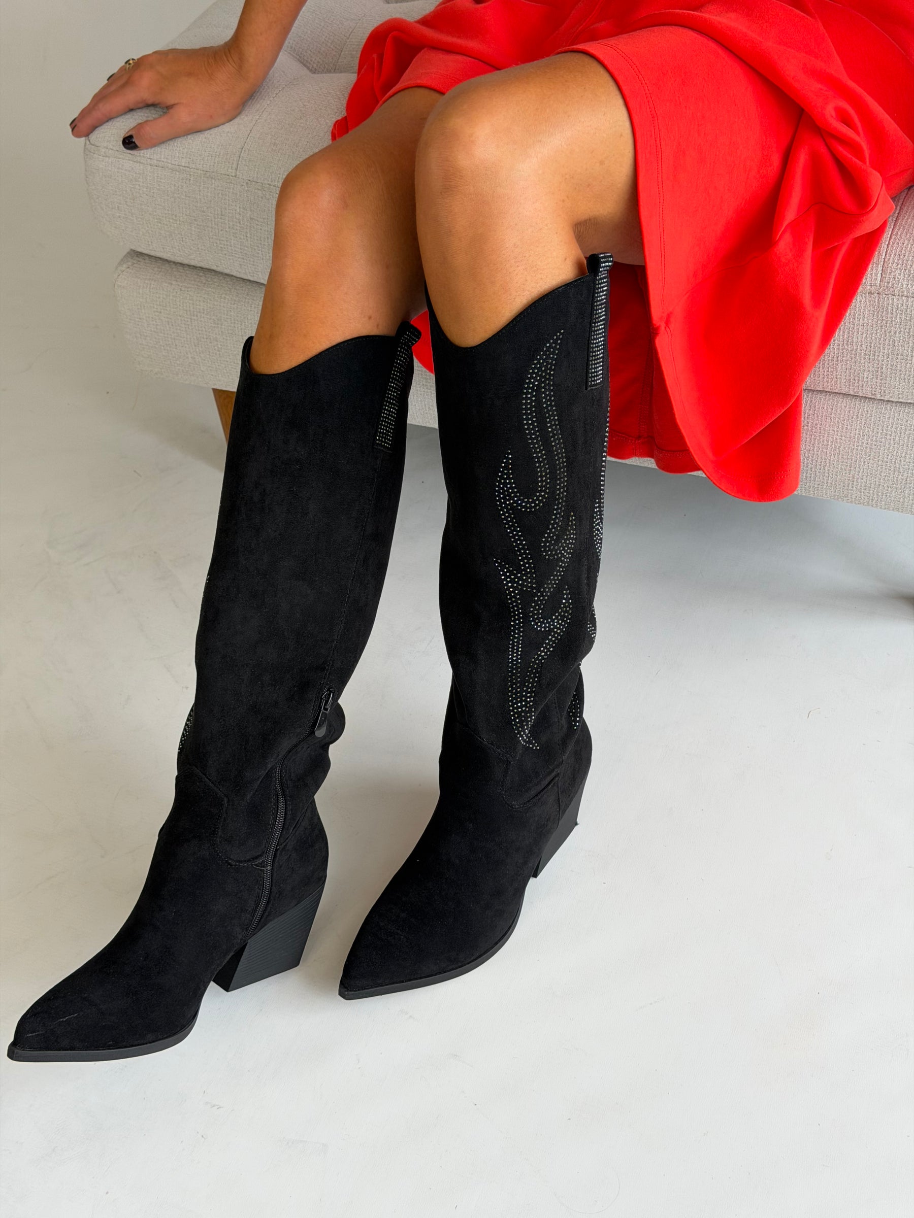 Midnight Cowgirl Western Boots