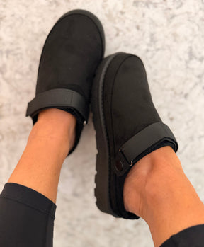 Platform Clogs Black