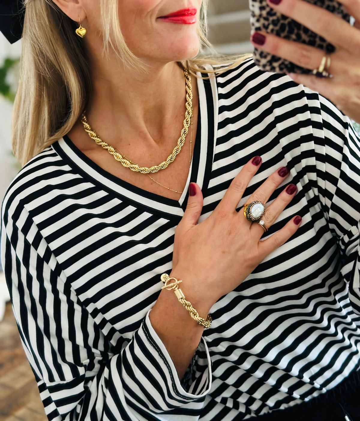 Chunky Rope Twist Necklace