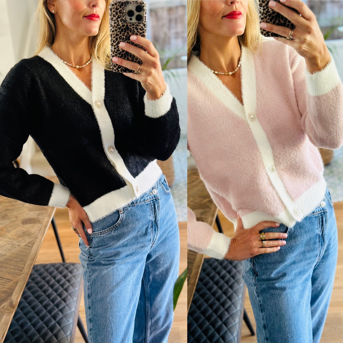Fluffy Cardigan