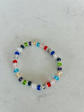 Glass Bead Stretch Bracelets