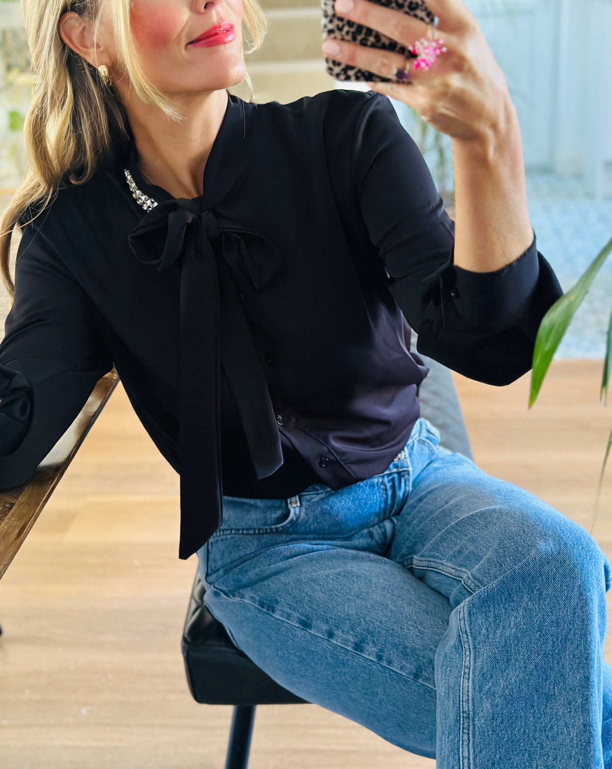 Pussybow blouse