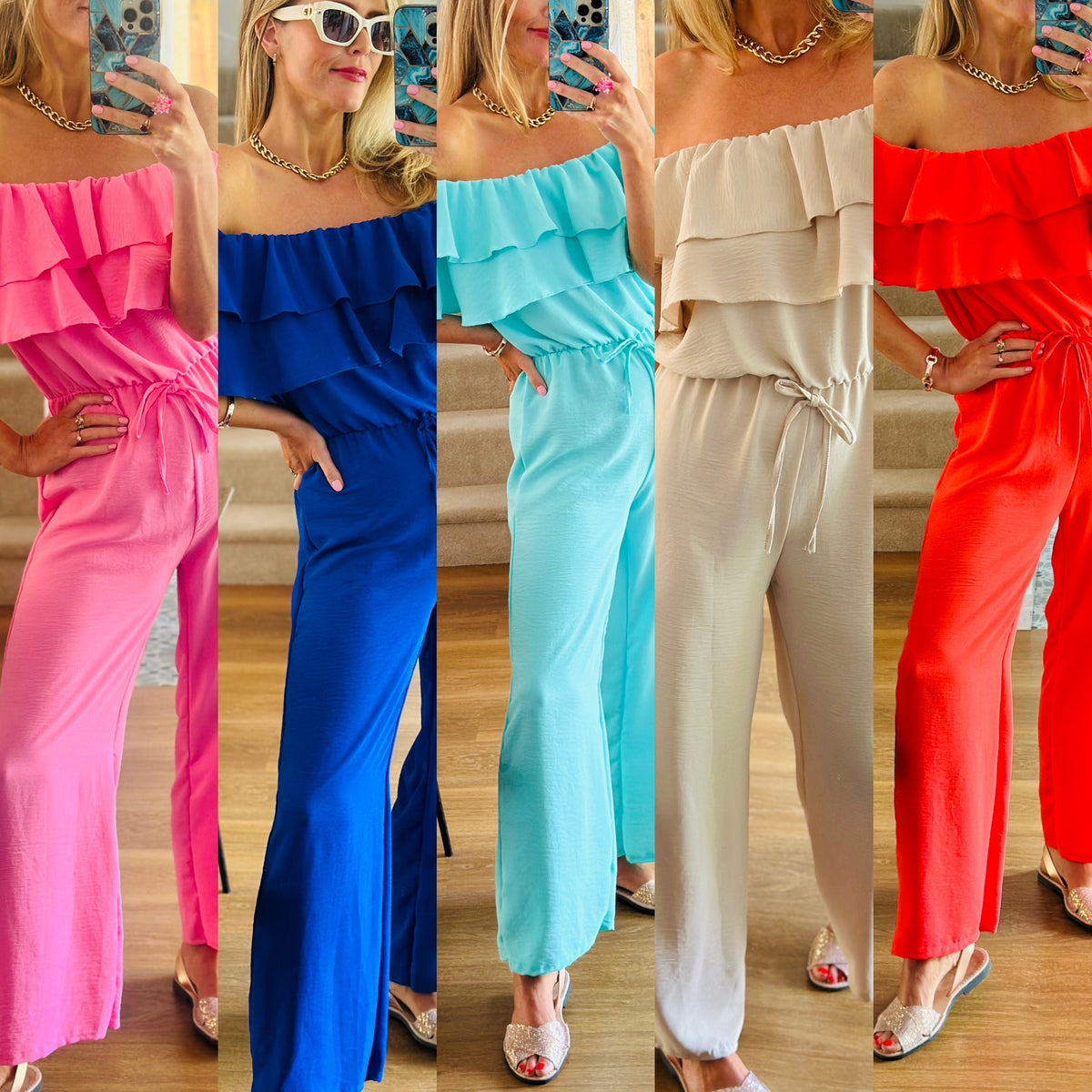 Ruffle Jumpsuit