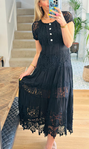 Lace Bohemian Dress