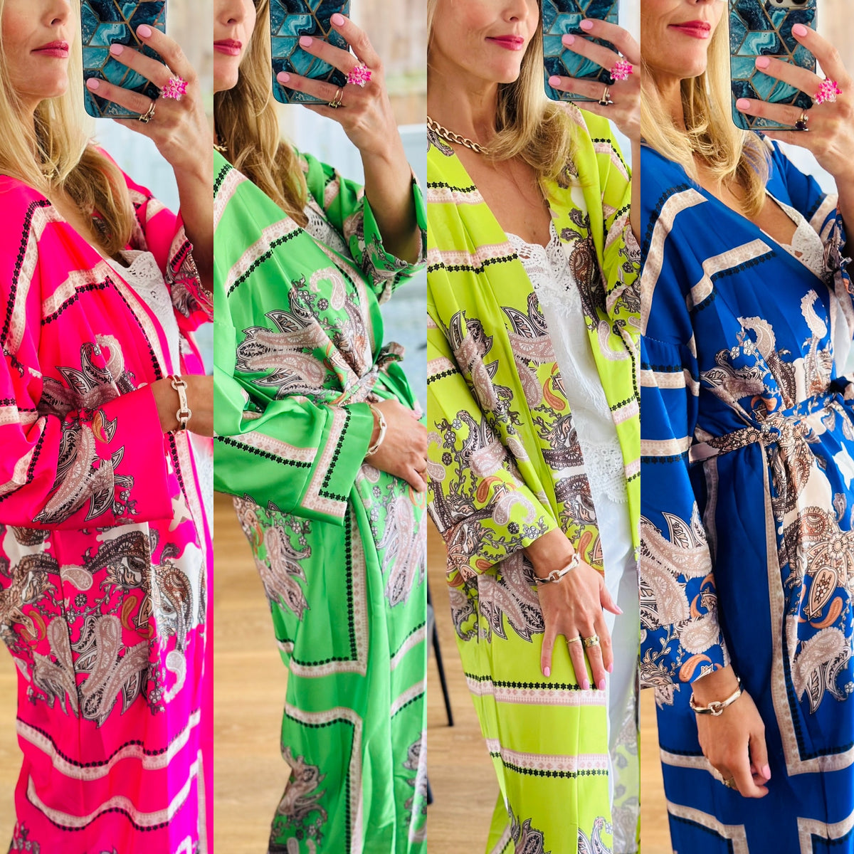 Printed Kimono