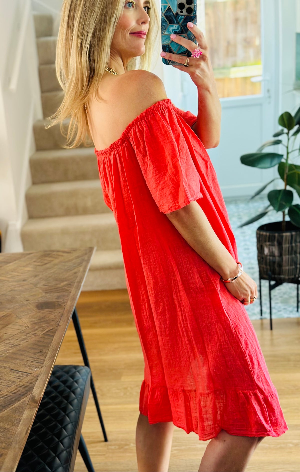 Bardot Cotton Dress